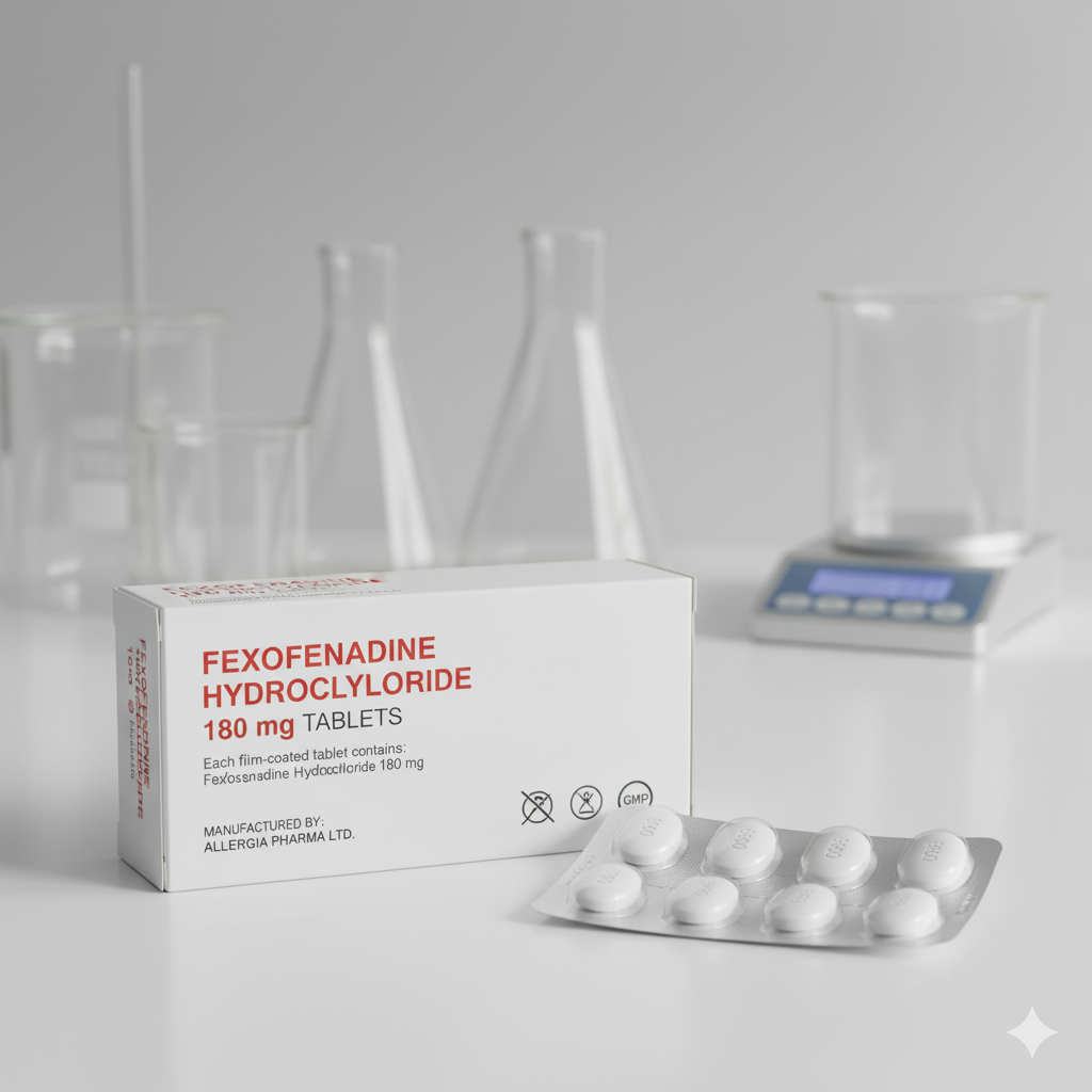 Fexofenadine Hydrochloride 180  mg